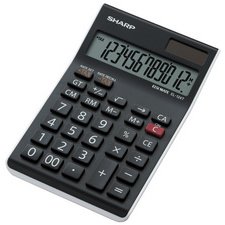 Calculatrice table EL-124 TWH, fonctionnement solaire/