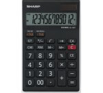 SHARP Calculatrice de bureau EL-125 TWH, solaire/pile