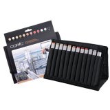 Markeerstift classic, set van 24 met 12 kleuren