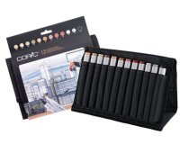 Marqueur classic, kit de 24 avec 12 couleurs