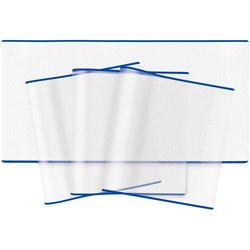 Couvre-livre, (H)190 x (L)380 mm, transparent