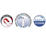 Essuie-tableau, magnétique, 100 x 60 x 23 mm