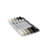 Kit de marqueurs Hobbymarker ciao 5+1, teintes grises