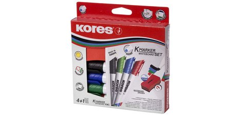 <em>Set mit Whiteboard-Markern, 4 Marker</em>