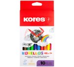 Feutre double pointe Korello 2in1, étui 10