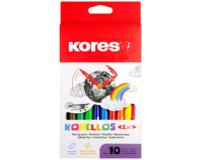 Feutre double pointe Korello 2in1, étui 10