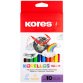 Stift dubbele punt Korello 2-in-1 - etui van 10 stuks