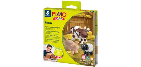 kids Kit de modelage Form & Play 'Farm', niveau 1