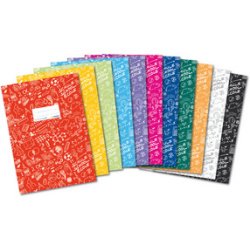 Protège-cahier 'Schoolydoo', A5, en PP, bleu