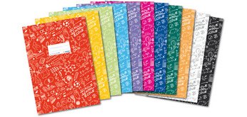 Protège-cahier 'Schoolydoo', A5, en PP, bleu