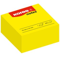 Bloc de notes repositionnables'notes', 75 x 75 mm, uni