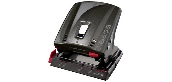 Maped perforateur 2-trous 30/35 feuilles gris