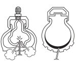 Pneu pour vélo, increvable, 26' (66,04 cm)