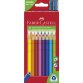 Kleurpotloden FABER-CASTELL Jumbo driehoekig - etui van 20 stuks