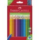 FABER-CASTELL Crayons de couleur Jumbo triangulaire, 30 étui