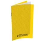 Notitieboekje geniet 110 x 170 mm geruit - geel