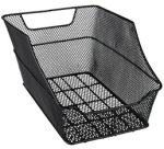 Panier de vélo 'BIG' pour porte-bagage, noir