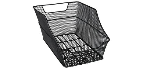 'BIG' Bicycle Basket for Luggage Rack, Black