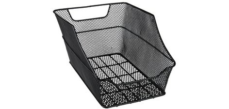Panier de vélo 'BIG' pour porte-bagage, noir