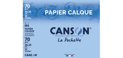 Papier calque satin, A4, 90 g/m2