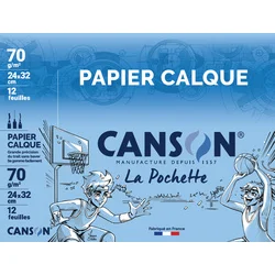 Papier calque - A3 - 50/55 g/m² - CANSON