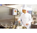 by tarifold Poche à pivot Sterifold Inox, A4, noir