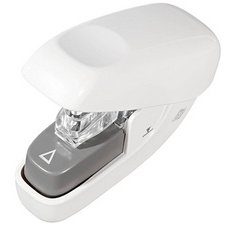 Mini agrafeuse sans agrafes, capacité: 5 feuilles,blanc