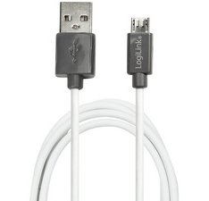 Câble USB 2.0, USB A - micro USB B mâle, 1,8 m