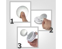 Universele magnetische rookmelderhouder