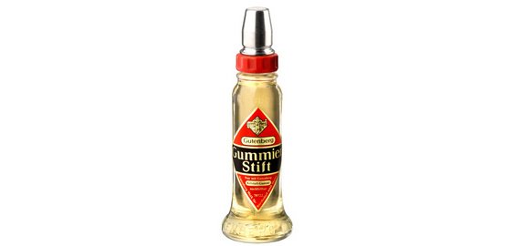 Flacon de colle gomme arabique, 56 g, flacon verre
