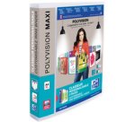 Presentatieringband Oxford Polyvision Maxi A4 XL 4-rings D-mech 25mm transparant