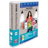Classeur Panorama Oxford Polyvision Maxi A4 XL 4 anneaux méc-D 25mm transparent