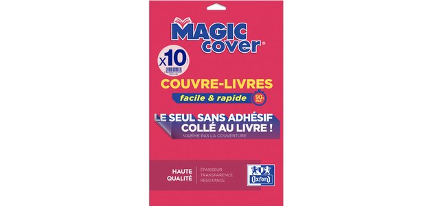 Omslag voor boeken 'Magic Cover', inhoud: 10 vellen