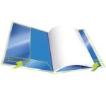 Omslag voor boeken 'Magic Cover', inhoud: 10 vellen