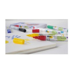 Marqueur acrylique SOLO Goya triton acrylic 1.4, kit 6