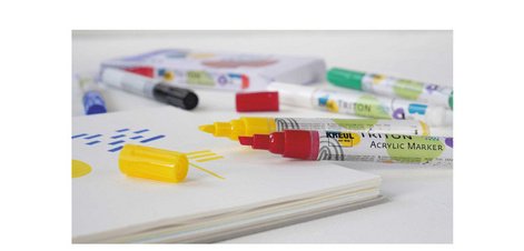 Marqueur acrylique SOLO Goya triton acrylic 1.4, kit 6