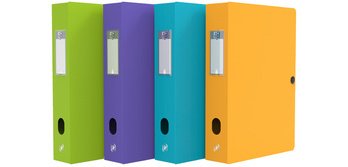 Ablagebox Memphis, Rücken: 100 mm, sortiert