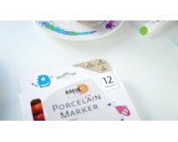 Marqueur pour porcelaine medium 'Junior', set de 12