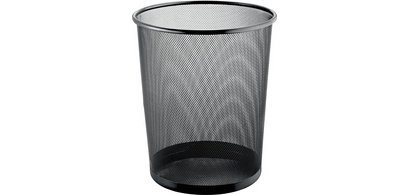 Corbeille à papier 'the circle network'