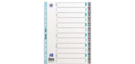 Intercalaires mensuels Janvier-Décembre, A4