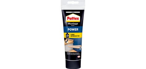 Montagelijm POWER, wit, tube van 250 g