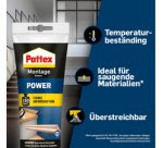 Montagelijm POWER, wit, tube van 250 g