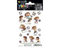 CLASSIC Tatouages 'Colour Soccers'