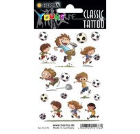 CLASSIC Tatouages 'Colour Soccers'