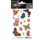 CLASSIC Tatouages 'Colour Papillons'