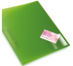 pochettes autocollantes pour cartes de visite, en PP