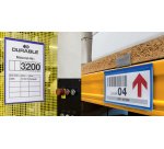 Pochette d'identification, magnétique, A4 portrait,