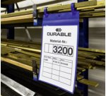 Pochettes avec languette pour casier en treillis, A4