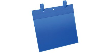 Pochettes avec languette pour casier en treillis, A4