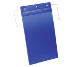 Pochettes avec support en fil de fer, A4 portrait,